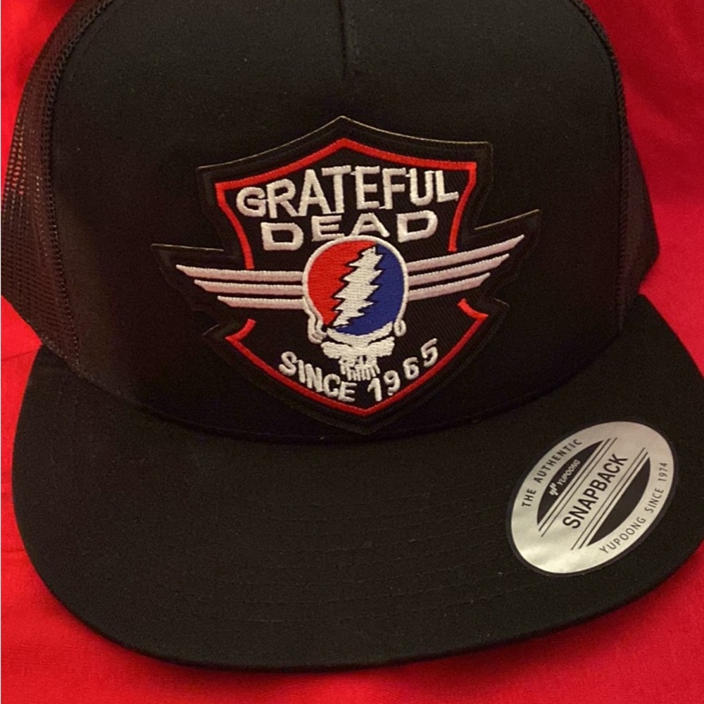 Grateful Dead yupoong flat bill trucker SnapBack cap hat